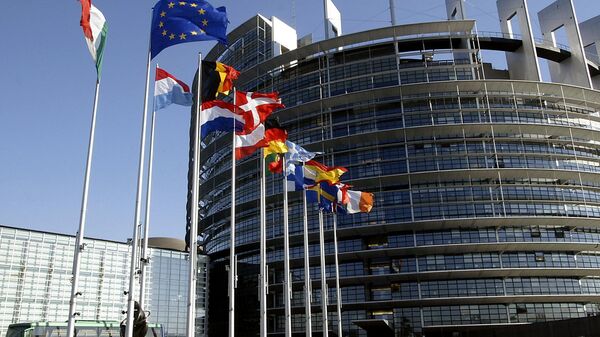 欧洲议会暂停批准欧美贸易协议 - 俄罗斯卫星通讯社