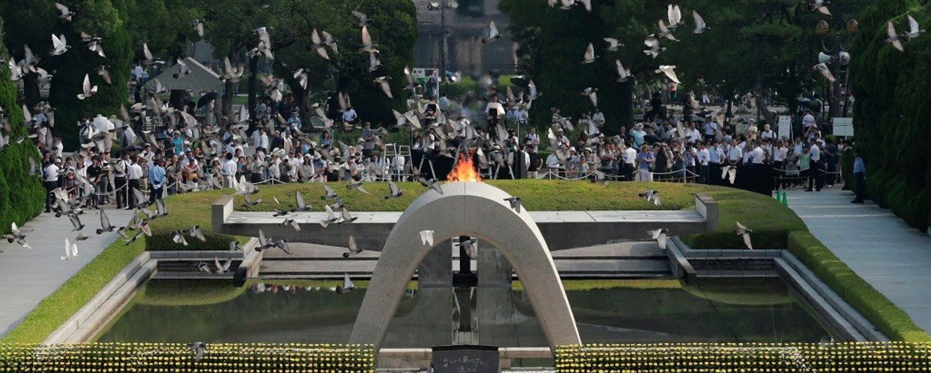 日本广岛举行原子弹爆炸80周年和平纪念仪式 - 俄罗斯卫星通讯社, 1920, 06.08.2025