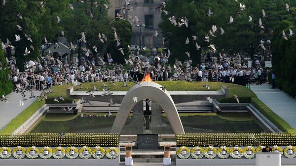 俄杜马主席向日本首相转交广岛和长崎被炸后拍摄的纪录片 - 俄罗斯卫星通讯社