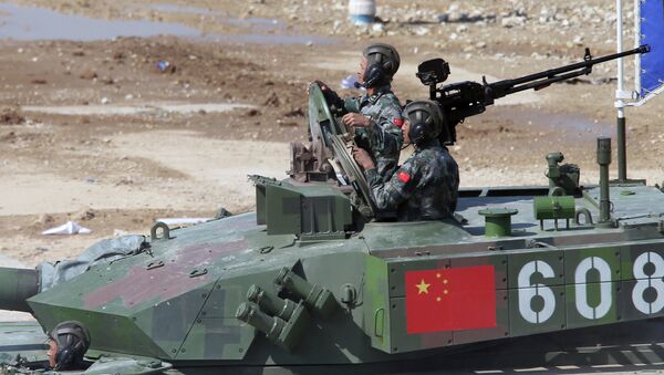 中國在“坦克兩項”第四天比賽勝出 俄羅斯總體保持領先 - 俄羅斯衛星通訊社