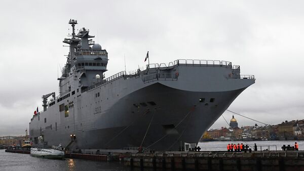 俄方稱法國為“西北風”級航母退還約9億歐元 - 俄羅斯衛星通訊社