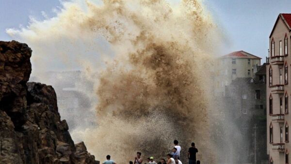 颱風“杜鵑”破壞了台灣交通，數千人已被疏散 - 俄羅斯衛星通訊社