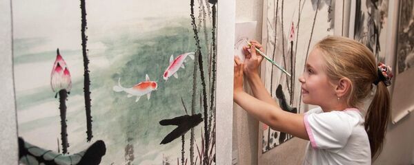 中国青年画家牟克油画作品展在俄联邦艺术科学院举行 中国青年画家牟克油画作品展在俄联邦艺术科学院举行 - 俄罗斯卫星通讯社