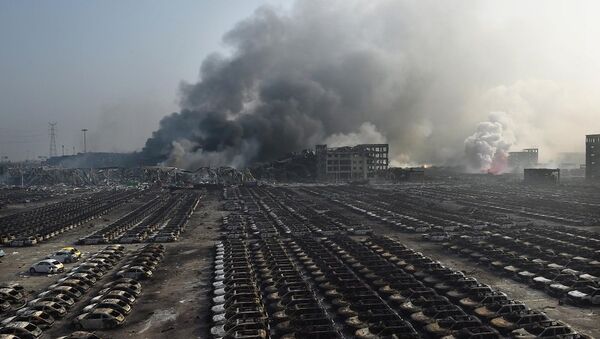 天津存放有害物的仓库爆炸已造成112人死亡 - 俄罗斯卫星通讯社