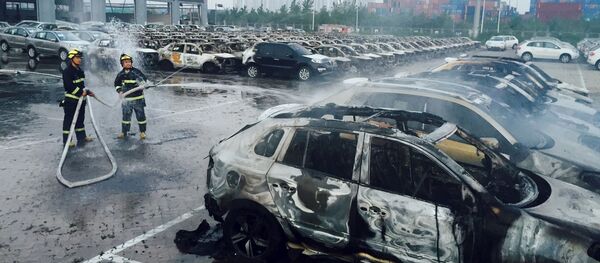 天津爆炸 - 俄罗斯卫星通讯社