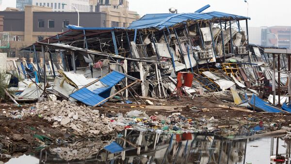 天津爆炸案中的死亡人數已達到104人 - 俄羅斯衛星通訊社