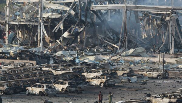 天津港爆炸事故死亡人数上升至158人 - 俄罗斯卫星通讯社