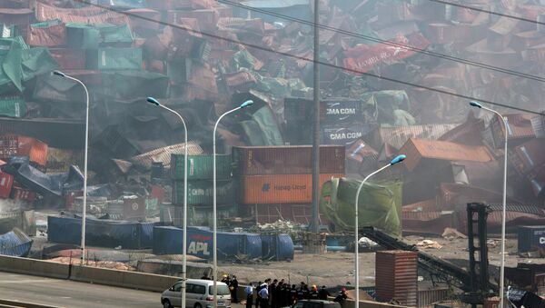 天津港爆炸事故遇难者人数已上升至150人 - 俄罗斯卫星通讯社