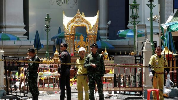 泰国政府提高三倍赏金，悬赏提供曼谷袭击事件嫌疑人信息情报者 - 俄罗斯卫星通讯社