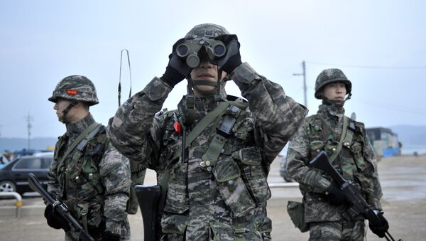 韓國開始在黃海與朝鮮爭議邊界附近進行炮擊演習 - 俄羅斯衛星通訊社
