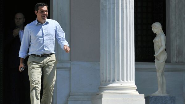 希臘總理齊普拉斯辭職並宣佈提前舉行議會選舉 - 俄羅斯衛星通訊社