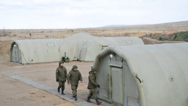 俄蒙軍人在俄外貝加爾進行聯合實射演習 - 俄羅斯衛星通訊社