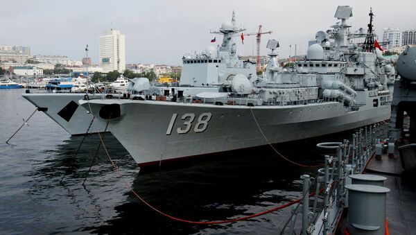 俄国防部：俄中海军进入海上联合演习积极演练阶段 - 俄罗斯卫星通讯社