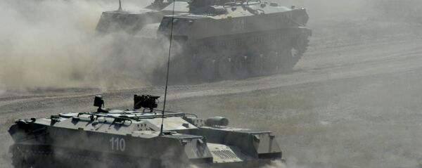 Учения КСОР ОДКБ Взаимодействие - 2014 на полигоне Спасск - 俄羅斯衛星通訊社