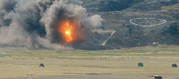 哈萨克斯坦举行首长参谋部战略演习 有约8000名军人参加 - 俄罗斯卫星通讯社