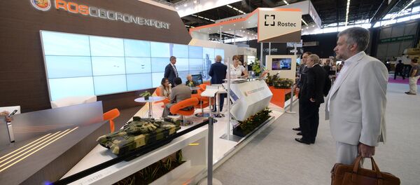 Международная выставка вооружений и военной техники Eurosatory 2014 - 俄罗斯卫星通讯社
