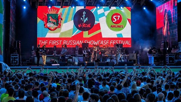 俄V-Rox搖滾音樂節吸引來自14個國家的300餘音樂人參加 - 俄羅斯衛星通訊社