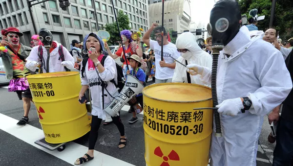 日本爆發反對建造核廢料儲存設施的大規模集會 - 俄羅斯衛星通訊社