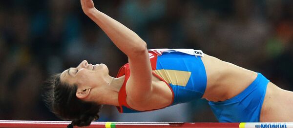 俄跳高女将库奇娜称比赛中情绪紧张 - 俄罗斯卫星通讯社