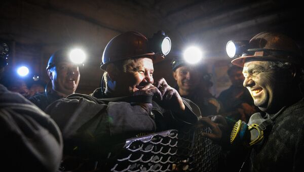 烏克蘭頓巴斯慶祝最重要的節日之一——礦工節 - 俄羅斯衛星通訊社