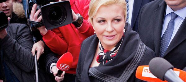 克罗地亚总统将前往索契观看该国与俄罗斯的世界杯四分之一决赛 - 俄罗斯卫星通讯社