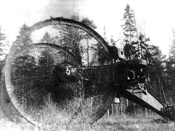1915年，坦克之王（列别坚科坦克）正在接受测试。 - 俄罗斯卫星通讯社