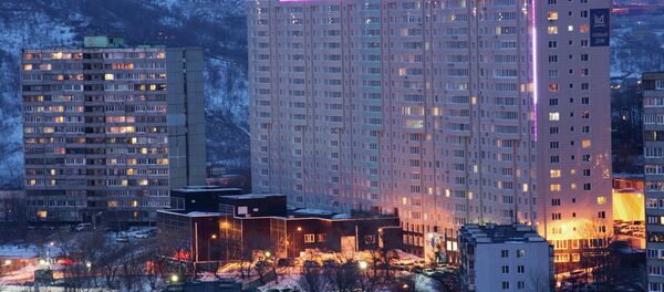 Россия. Владивосток. На одной из улиц города. - 俄罗斯卫星通讯社