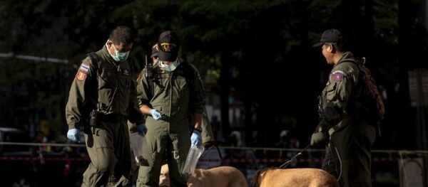 因中国爆炸事件泰国警方提高警戒力度 因中国爆炸事件泰国警方提高警戒力度 - 俄罗斯卫星通讯社