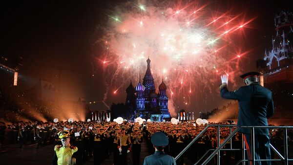 俄国防出口公司：“斯巴斯卡亚塔楼2015”国际军乐节规模为历史之最 - 俄罗斯卫星通讯社