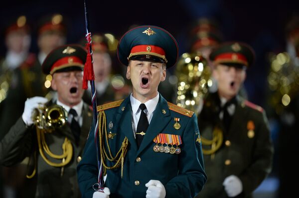 “斯帕斯卡亚塔楼”军乐节开幕 - 俄罗斯卫星通讯社