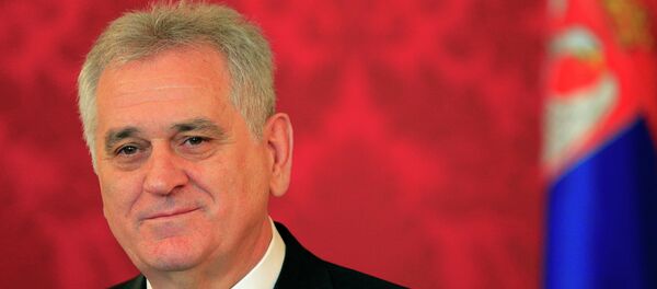 塞爾維亞總統托米斯拉夫·尼科利奇 - 俄羅斯衛星通訊社