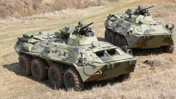 BTR-82和BTR-82A裝甲運輸車 - 俄羅斯衛星通訊社