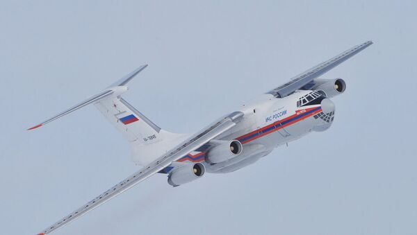 俄紧急情况部飞机 - 俄罗斯卫星通讯社