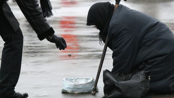 横尸街头的黎巴嫩乞丐原是百万富翁 - 俄罗斯卫星通讯社