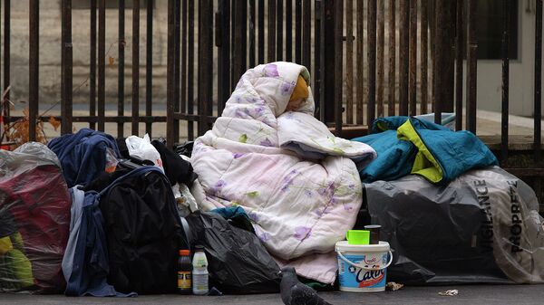 法国官员将夜宿街头 呼吁关注无家可归者 - 俄罗斯卫星通讯社