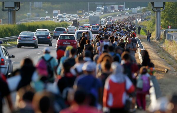 難民問題難倒歐洲人 - 俄羅斯衛星通訊社