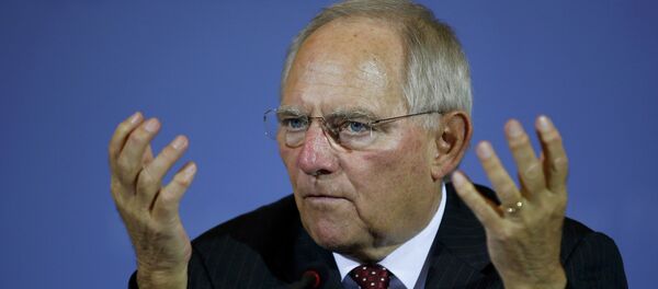 German Finance Minister Wolfgang Schaeuble - 俄羅斯衛星通訊社