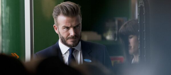 貝克漢姆確認來華參加G-EXPO世界足球峰會 - 俄羅斯衛星通訊社