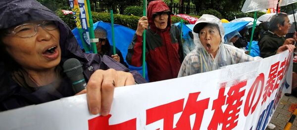 日本議會通過擴大自衛隊境外行動授權的法案 日本議會通過擴大自衛隊境外行動授權的法案 - 俄羅斯衛星通訊社