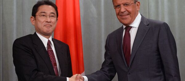 俄外长称俄日在和约问题上存在一定共识 - 俄罗斯卫星通讯社