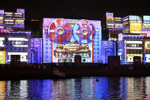 莫斯科國際“光圈”藝術節開幕式。 - 俄羅斯衛星通訊社