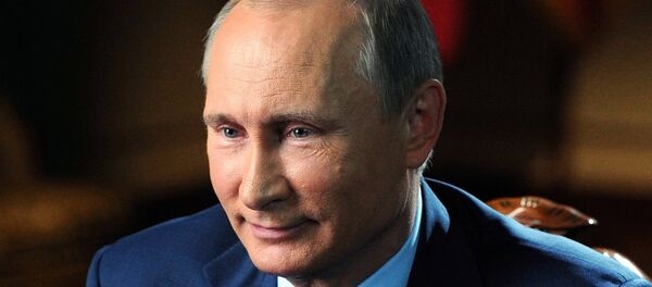 Президент РФ В.Путин дал интервью американскому журналисту для телеканалов CBS и PBS - 俄羅斯衛星通訊社