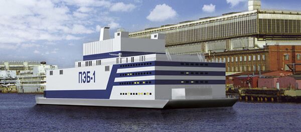 Проект плавучей атомной электростанции «Академик Ломоносов» Проект плавучей атомной электростанции «Академик Ломоносов» - 俄羅斯衛星通訊社