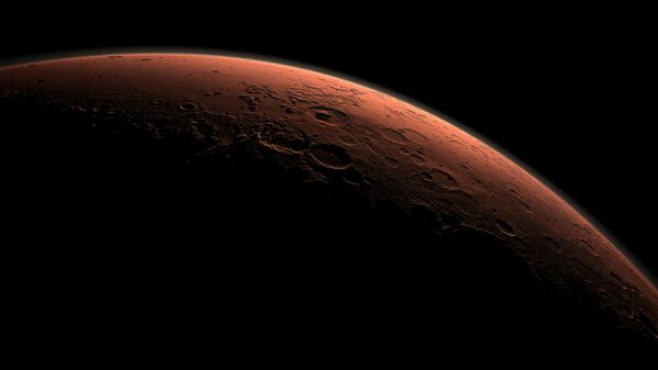 火星上的日出 - 俄罗斯卫星通讯社