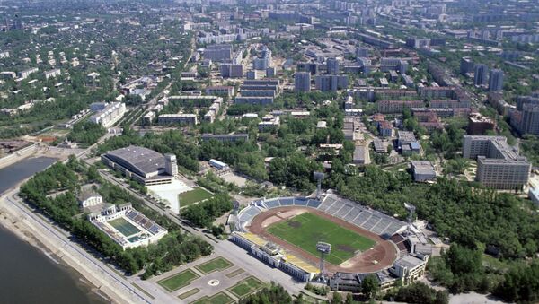 Вид на город Хабаровск - 俄羅斯衛星通訊社
