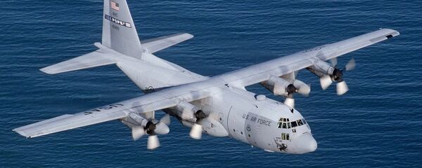 美国C-130“大力神”(Hercules)军用运输机 - 俄罗斯卫星通讯社