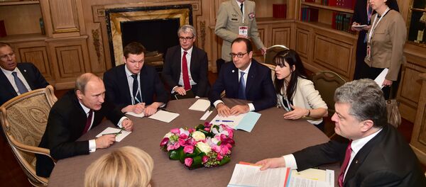 “諾曼底四國”領導人協定2016年延期明斯克協議 - 俄羅斯衛星通訊社