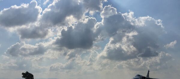 Российская боевая авиагруппа на аэродроме Хмеймим в Сирии - 俄羅斯衛星通訊社