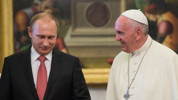 克宫：普京祝贺罗马教皇80岁生日 - 俄罗斯卫星通讯社