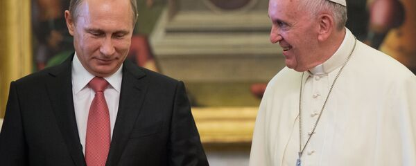 普京转述罗马教皇的教言 - 俄罗斯卫星通讯社
